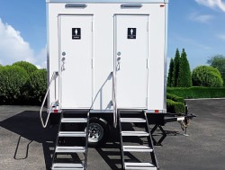 2 Station Luxury Restroom Trailer